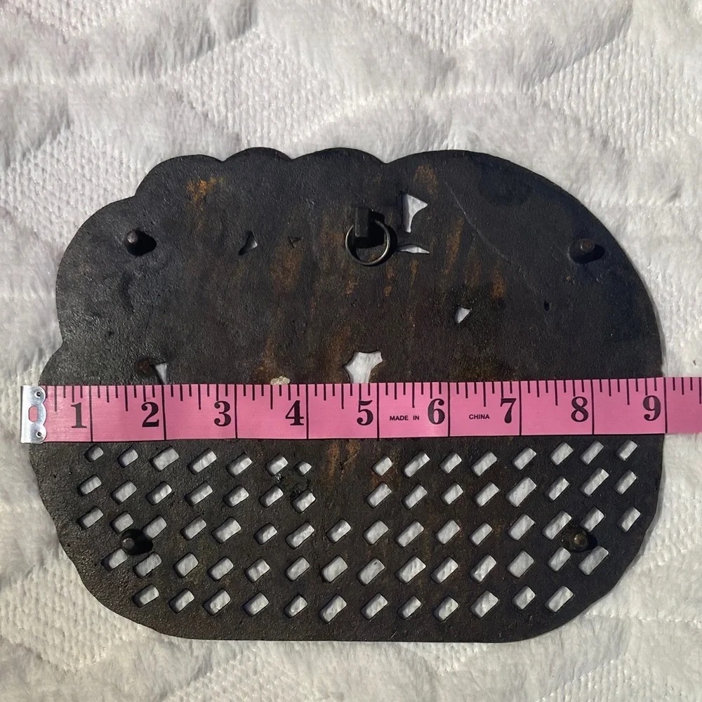 Vintage Copper Fruit Basket Trivet
